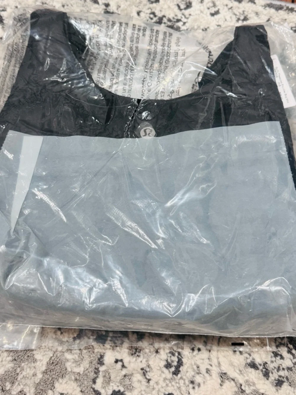 Lululemon Black Quilted Shoulder Hobo Bag